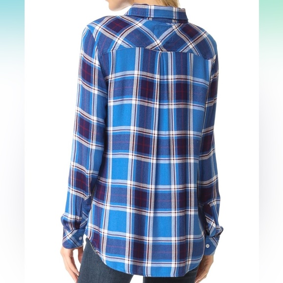 Rails Hunter Long Sleeve Button Down Top - Picture 2 of 16